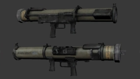 先进火箭发射器3D模型-101 - Advanced Rocket Launcher 3D model-101