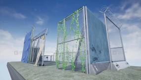 【UE】PBR 链环围栏  PBR Chain Link Fence