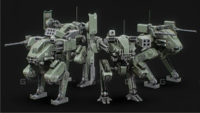 战斗机甲组合包 Battle Mech pack