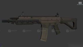 自适应战斗步枪-ACR 3D model-41