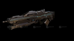 FNC30步枪 FNC30 Gun 3D model-0