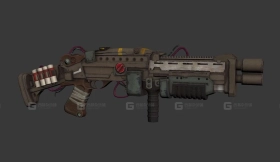 小丑枪 Joker Gun 3D model-3