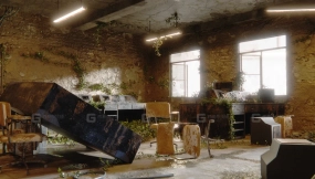 过时服务器机房 Obsolete Server Room