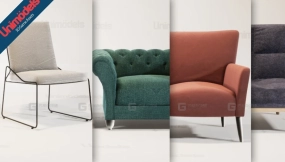 【UE】现代沙发系列第三卷——实时渲染与VR就绪  Modern Sofas Vol. 3 – Real-Time & VR Ready