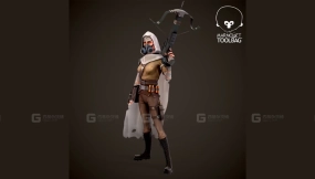 风格化角色（低多边形） - Stylized Character (Lowpoly)