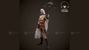 风格化角色（低多边形） - Stylized Character (Lowpoly)