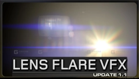 【UE4.27】镜头光晕特效 基于高级精灵的镜头光晕  LENS FLARE VFX   ADVANCED SPRITE BASED LENS FLARES