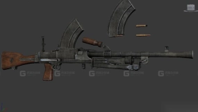 布伦-Bren 3D model