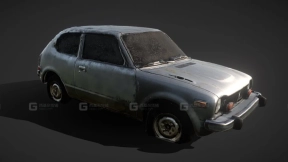 老款本田 - Old Honda 3D model-14