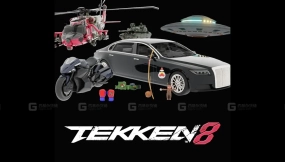 《铁拳8》物品与配件模型包 Tekken 8 Items and Accessories