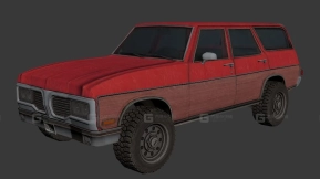 1983款吉普Wagoneer - 1983 Jeep Wagoneer 3D model-37