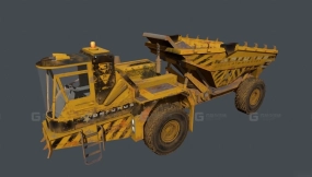 民用自卸卡车 - Civilian Dump Truck 3D model-222
