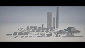 【UE5.3】粗野主义设施环境 Brutalist Facility