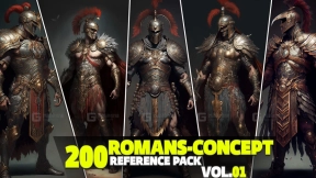 200名罗马士兵-概念参考包 第1卷  200 Romans-Concept Reference Pack Vol.01