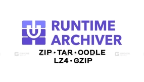 【UE4.26-5.8】运行时压缩归档工具 Runtime Archiver (Zip, Oodle, Tar, LZ4, GZip)
