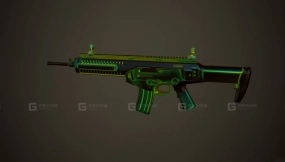 伯莱塔ARX160 辐射 Beretta ARX160 Радиация 3D model