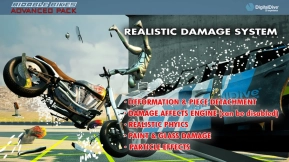 【UE】可驾驶摩托车高级多人载具 Ridable Bikes  Advanced Multiplayer Vehicles