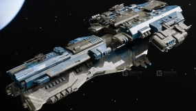 科幻太空驱逐舰-Scifi Space Destroyer