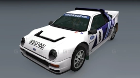 福特RS 200 - Ford RS 200 3D model-198