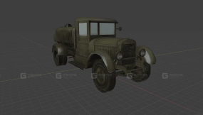 吉斯5奔驰版 - ZIS-5 benz 3D model-118