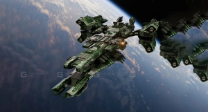 科幻宇宙飞船埃吉斯-Scifi Space Ship Aegis