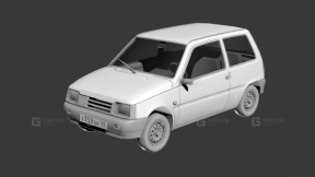 伏尔加1111 - ВАЗ 1111 3D model-50