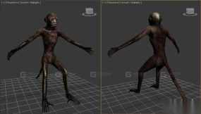 死猴子-Dead monkey 3D model-17-0
