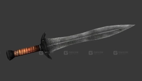 短剑2 3D模型-22 - Short sword 2 3D model-22
