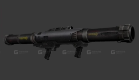 火箭发射器3D模型-82 - Rocket launcher 3D model-82