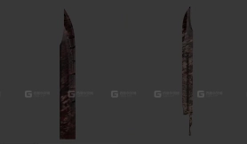 金字塔剑 3D模型-14 - Sword pyramid 3D model-14