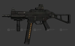 UMP-45冲锋枪-UMP-45 3D model-21