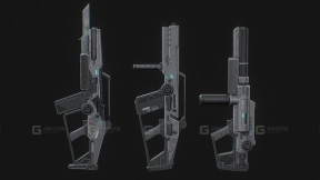 科幻步枪套件 Scifi rifle pack