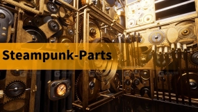 【UE】蒸汽朋克机械零件套装  STEAMPUNK-PARTS-MACHINES-GEAR-INDUSTRY