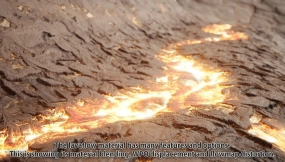 【UE】冷却和流动的岩浆