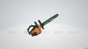 GTA VC、SA（电锯）-1 - GTA  VC, SA (Chainsaw) 3D model-1