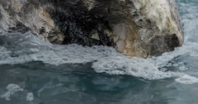 在 Houdini 中查看海岸岩石和海浪