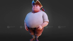风格化海盗角色-Stylized Pirate Character