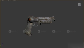 激光手枪 - Laser Pistol 3D model-24
