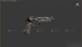 激光手枪 - Laser Pistol 3D model-24