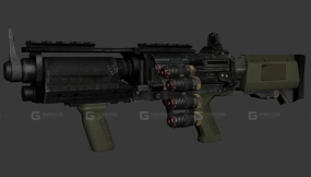 SMR火箭筒3D模型-59 - SMR 3D model-59
