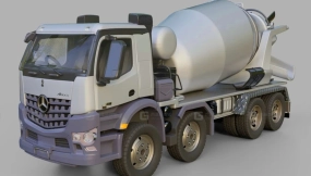 梅赛德斯混凝土搅拌机-Mercedes Concrete Mixer