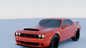 福特野马汽车模型 Ford Mustang car model