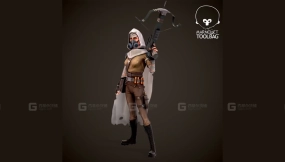 风格化低多边形角色 Stylized Character (Lowpoly)