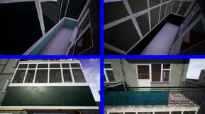 【UE】建筑内外  Building Interior and Exterior