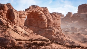 【UE】沙漠峭壁与岩石  Desert Cliffs and Rocks