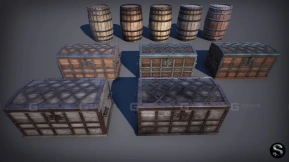 【UE】中世纪道具包  Medieval Props Pack