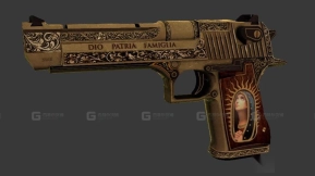 沙漠之鹰手枪 - Desert Eagle 3D model-8