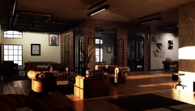 【UE】会议室环境（会议厅） Conference   Meeting Room Environment ( Conference Meeting Room )