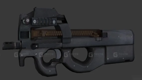 P90冲锋枪-P90 3D model-26