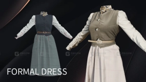 女士优雅裙子上衣套装 Formal dress
